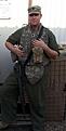 Me suited up in Iraq